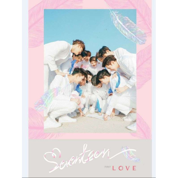 SEVENTEEN 1ST ALBUM FIRST LOVE & LETTER [LOVE VER.] CD + BOOKLET + POSTCARD